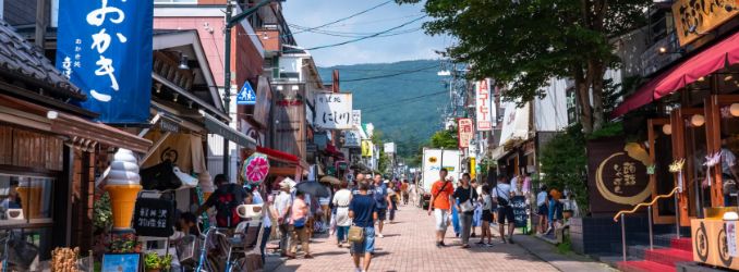 旧軽井沢銀座通り